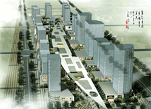 西安高新區CBD步行商業街規劃