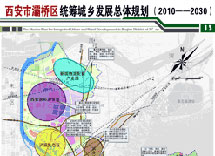 西安市城鄉產業布局規劃圖