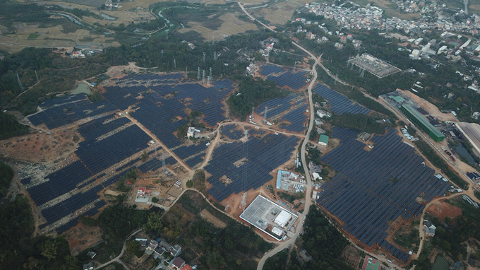 東源縣100MWp農光互補光伏電站項目 